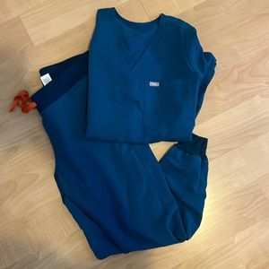 Figs Deep Reef jogger set